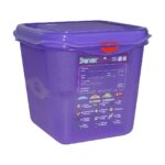 Denox Gastronox Allergeni, contenitore 1/6 h 150 coperchio ermetico, - 40°+100°