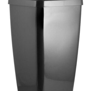 Stefanplast gettacarte posacenere diablo 50 lt qualità professionale, antracite