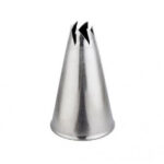 Thermohauser stella ritorta ø 6 mm  6 denti in acciaio inox per sacca a poc
