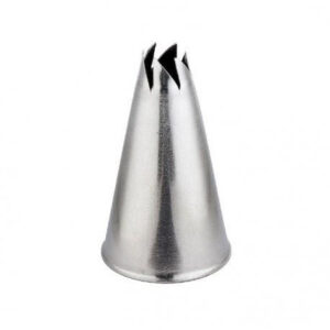 Thermohauser stella ritorta ø 6 mm  6 denti in acciaio inox per sacca a poc