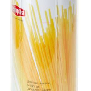Stefanplast Tosca barattolo lt 2,2 grigio tondo ermetico, per alimenti