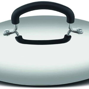 Lagostina Pratica, coperchio ø 22 cm, manico in silicone, acciaio inossidabile