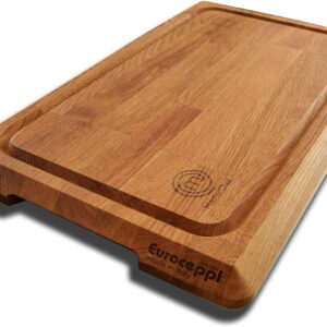 Euroceppi Masterchef 3 tagliere M, 55x35x3.2, legno lamellare di rovere
