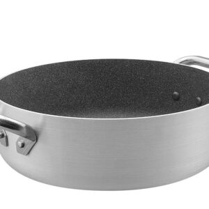 Pentole Agnelli shark skin, casseruola bassa 2 manici  ø 32 professionale
