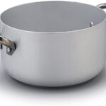 Pentole Agnelli casseruola alta induzione alluminio 28 cm