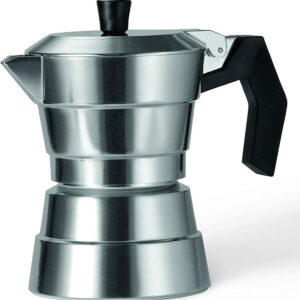 Moneta,  buongiorno caffettiera 6 tazze, in alluminio
