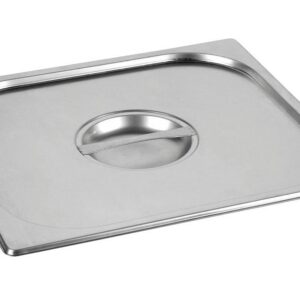 Pentole agnelli coperchio gastronorm 1/2 in acciaio inox qualità professionale