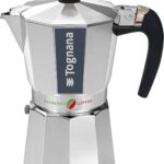 Tognana italika caffettiera moka 9 tazze, in alluminio qualità extra