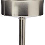 Giannini imbuto 6 tz ricambio originale per caffettiera giannina, in acciaio inox