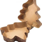 Ghidini stampo set 2 albero 900 g in carta da forno resistenti 220° max