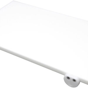 Euroceppi tagliere bianco cm 50x30h2 professionale per alimenti