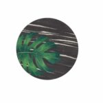 Andrea fontebasso Monstera, set 6 segnaposto in plastica e silicone