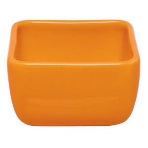 Excelsa, ciotolina snack quadrata 9x9 cm arancio
