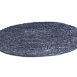 Fade yuta, piatto l cm 22,5 x 21 blue, in porcellana