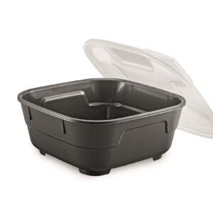 Thermohauser, set da 5 contenitori goodbowl da 550 ml, grigio