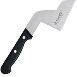 Triangle, coltello tortiere con lama ondulata