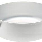 Pentole Agnelli casseruola bassa ø 28 professionale, in alluminio puro adatto ad induzione, 2 manici inox