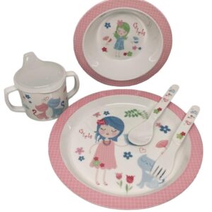 Fade best friend set pappa 5 pz in melamina in scatola regalo