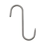 Arici gancio in acciaio inox mm 220 x10 una punta