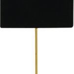 Tablecraft bamboo picks lavagna pick, nero, 9 cm