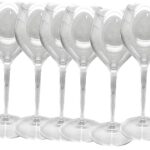 Luigi bormioli ametista, set 6 calice vino cl 24 in fine vetro cristallino