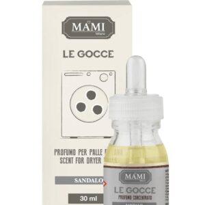 Mami milano sandalo, le gocce 30 ml, profumate per asciugatrice