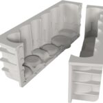 Silikomart lumierè, stampo cm 22x9x7,5 ,qualità professionale