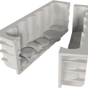 Silikomart lumierè, stampo cm 22x9x7,5 ,qualità professionale