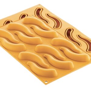 Silikomart peperoncini stampo 12 forme, in silicone mm 91x31x16