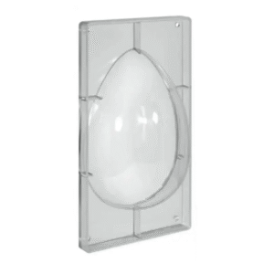 Decora stampo uovo di pasqua policarbonato 1 cavità, gr 500, mm 175 x 260