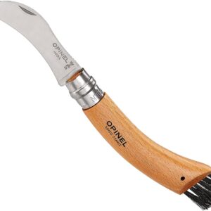 Opinel, coltello ronchina per funghi, n. 8 Con spazzolino