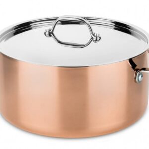Mepra toscana casseruola cm 24 in trilaminato con coperchio adatto ad induzione