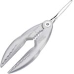 Westmark cracky spezial ,pinza cm 21,1 per crostacei con pinzetta integrata, alluminio acciaio inox