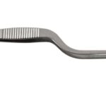 The bars pinza curva chef per rifinire in acciaio inox 16 cm