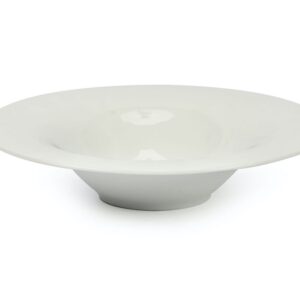 Lubiana Jupiter set 6 pasta bowl 30 cm h 6,5 cm bianco in fine porcellana
