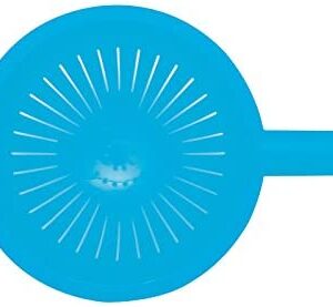 Excelsa, rainbow scolariso 19 cm plastica con doppio manico azzurro