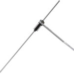 Westmark affetta-verdure a spirale con lunga asta di centraggio, lunghezza: 24 cm, lama in acciaio inossidabile