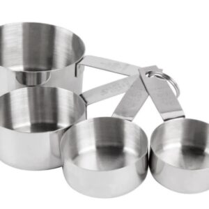 Tablecraft set 4 misurini barman in acciaio inox qualità professionale