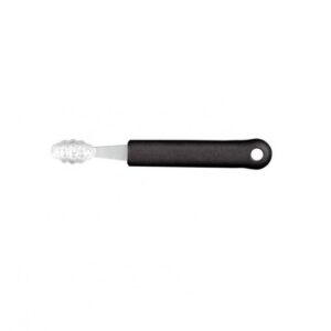 Sanelli ambrogio,scavino ovale festonato ,in acciaio inox cm 16 x 1.8x1 prodotto professionale