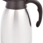 Eva caraffa lt 2 termica con tappo dosatore in acciaio inox