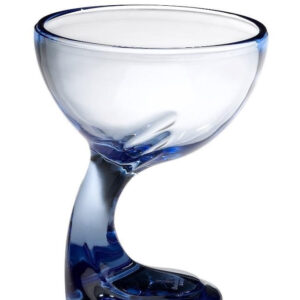 Bormioli rocco jerba coppa dessert con stelo, blu zaffiro