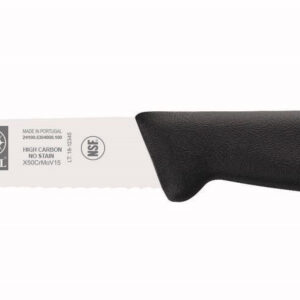 Icel coltello seghettato a punta lama in acciaio, estremamente tagliente