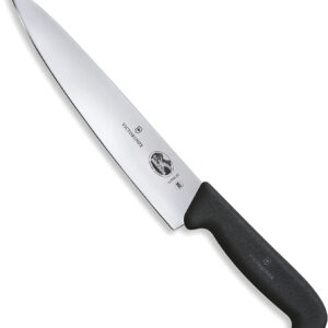 Victorinox coltello da cucina cm 25, trinciante lama in acciaio manico fibrox