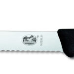 Victorinox coltello pane lama dentata in acciao inox manico in fibrox