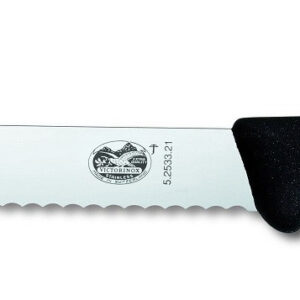 Victorinox coltello pane lama dentata in acciao inox manico in fibrox