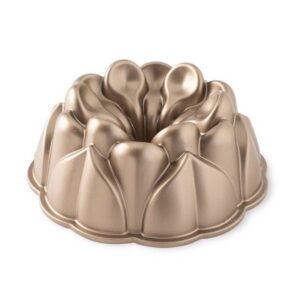 Nordic ware stampo torta magnolia alluminio pressofuso bundt cake