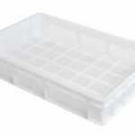 Genus dei cassetta 60x40x10 per asciugatura pasta con fondo e pareti forate