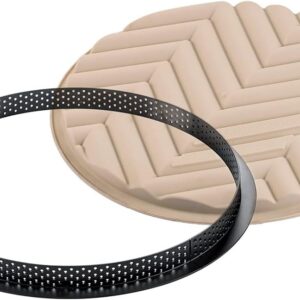 Silikomart kit tarte grafique forma per crostata cm 25 qualità professionale