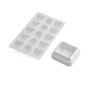 Silikomart ti voglio bene 270 set 8 stampi in silicone qualità professionale