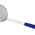 Schiumarola fine inox nero Svanera cm 14
